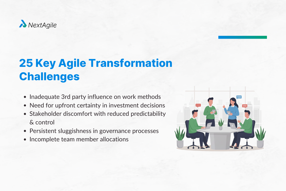 25 Key Agile Transformation Challenges