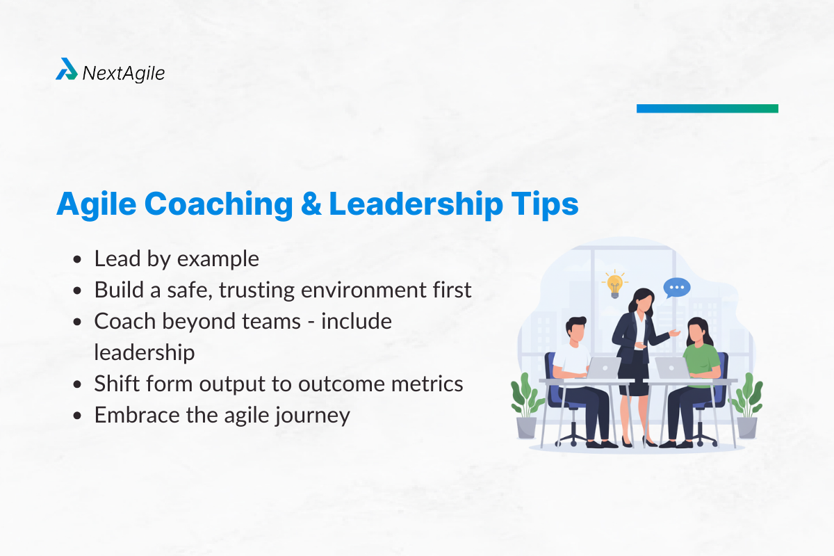 Agile coaching and leadership tips