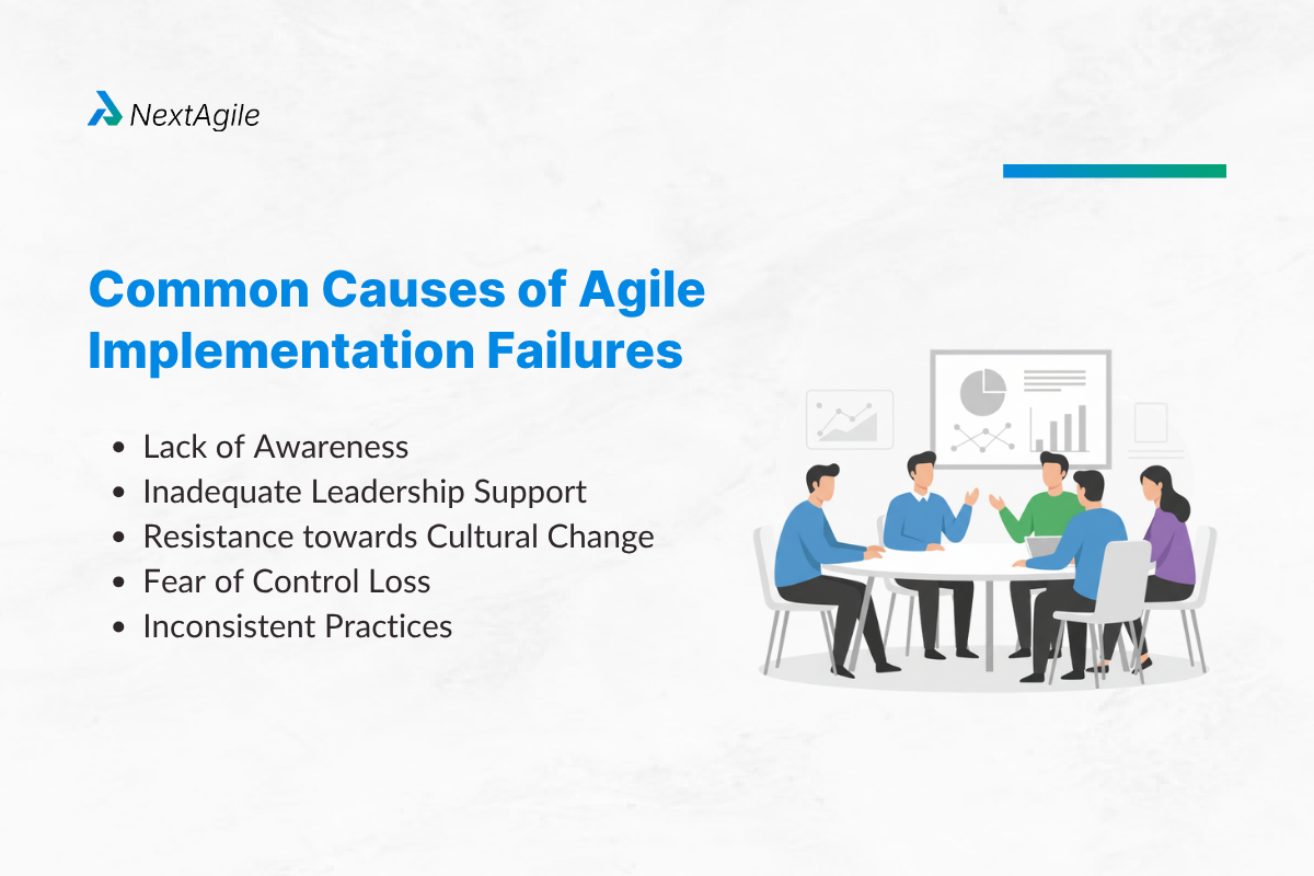 Common Causes of Agile Implementation Failures