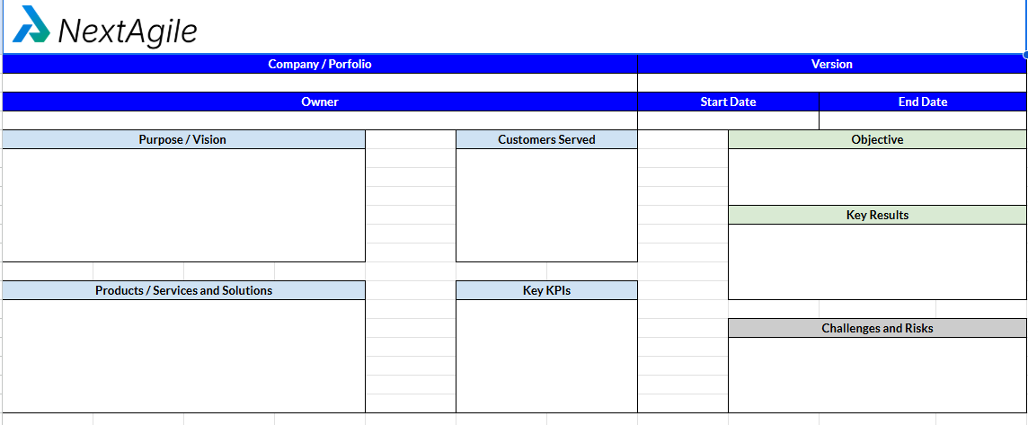 OKR Goal-Setting Template