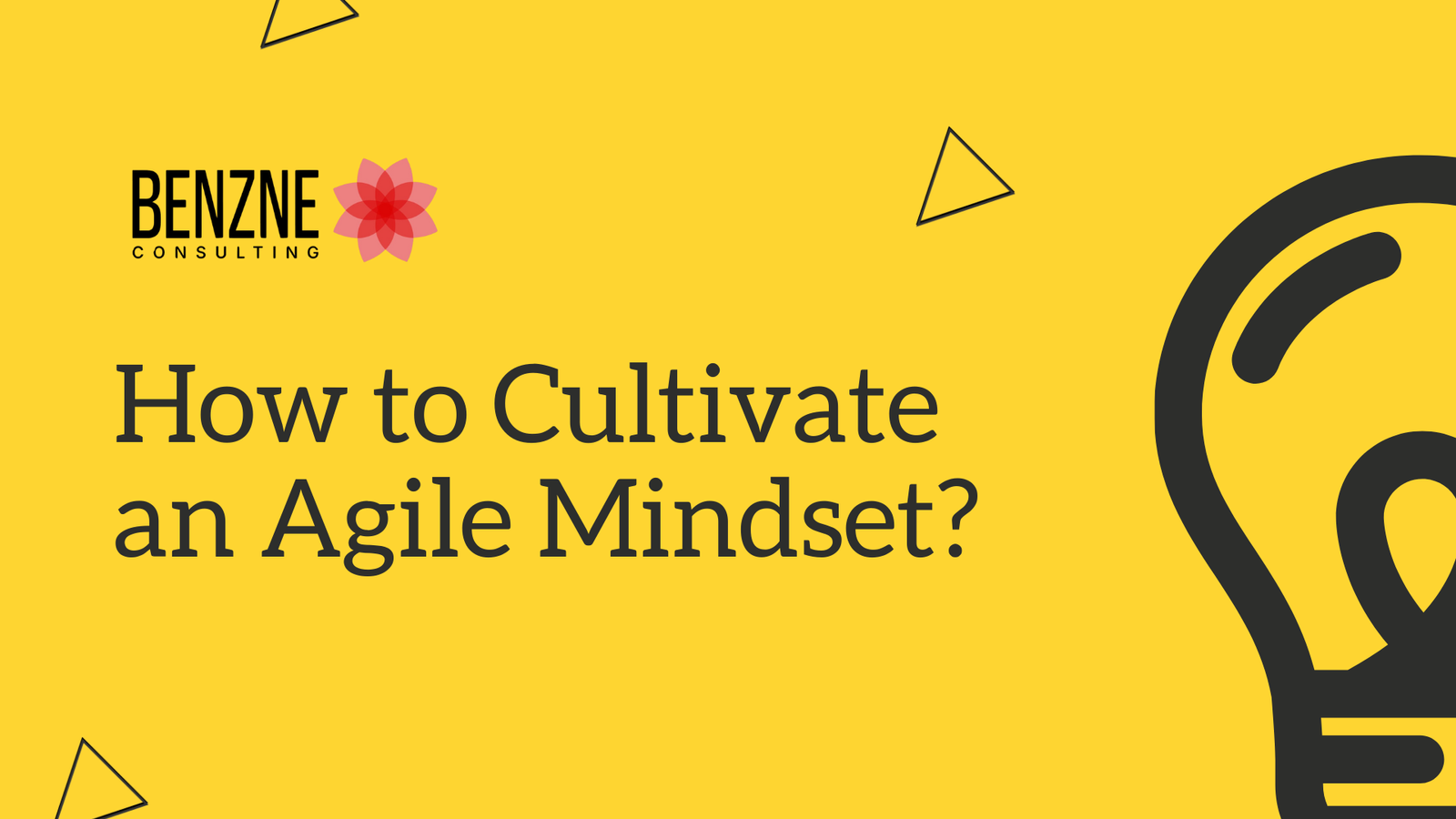How to Cultivate an Agile Mindset? 1 How to Cultivate an Agile Mindset_