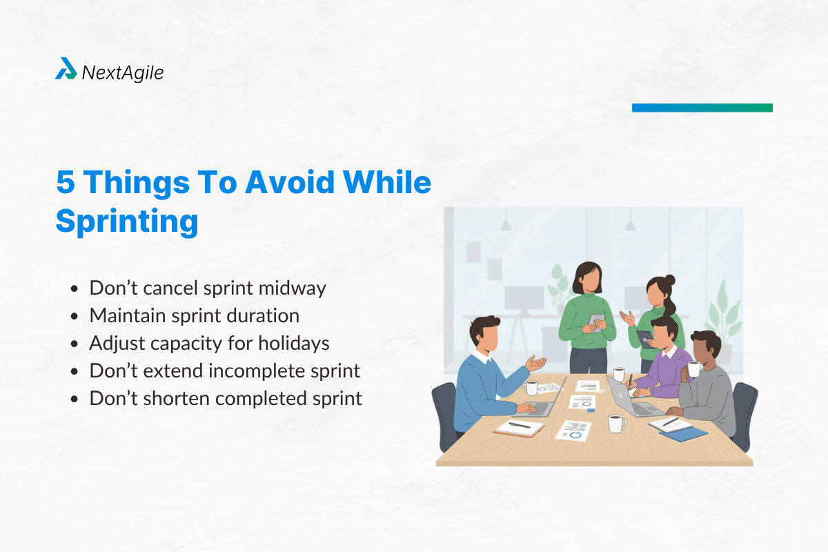 5 things to avoid while sprinting