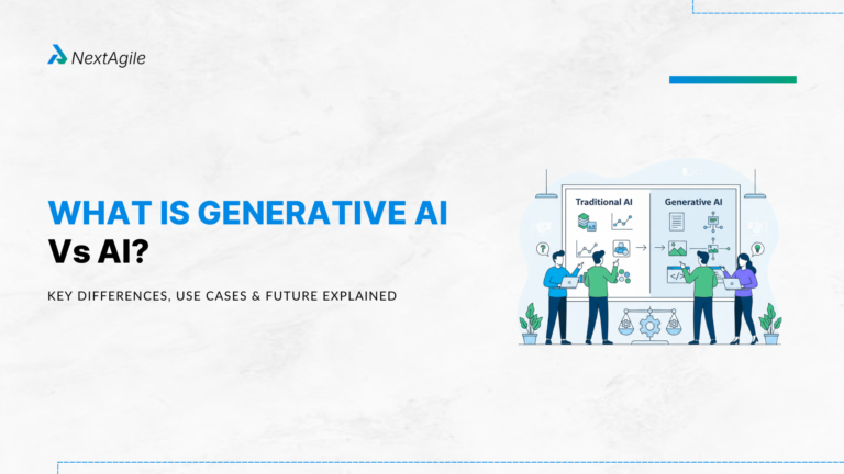 What Is Generative AI vs AI Key Differences, Use Cases & Future Explained
