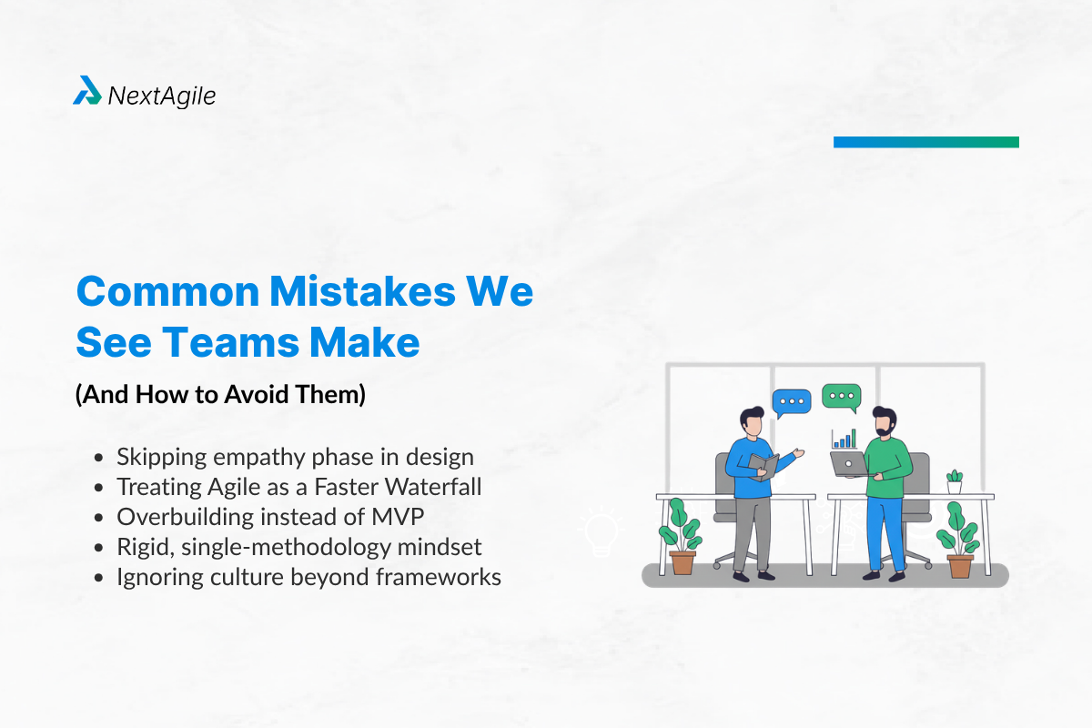 Design Thinking vs Agile vs Lean Startup: Which Innovation Method Should You Use? 3 Common Mistakes we See Teams Make (And How to Avoid Them)