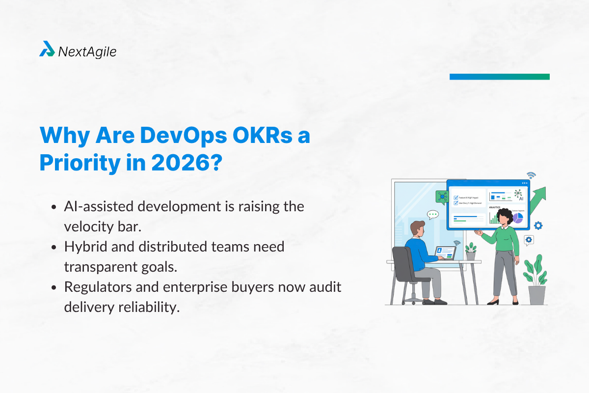 DevOps OKRs: Aligning Engineering Delivery with Business Outcomes 2 Why Are DevOps OKRs a Priority in 2026