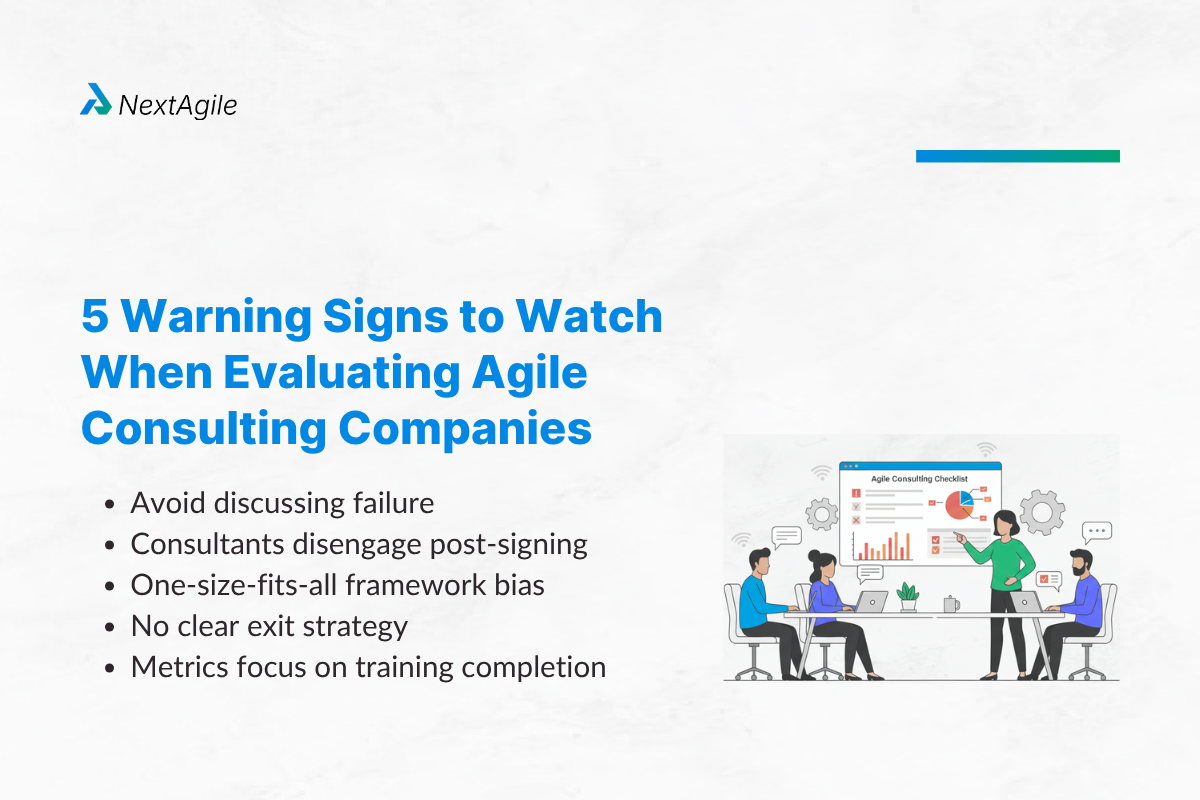 How India's Top Agile Consulting Firms Are Evaluated: A 10-Point Checklist 2 5 Warning Signs to Watch When Evaluating Agile Consulting Companies