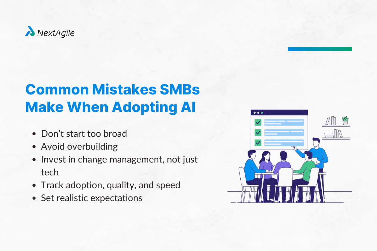 Generative AI Consulting for Small and Mid-Sized Businesses: A Practical Guide 1 Common Mistakes SMBs Make When Adopting AI