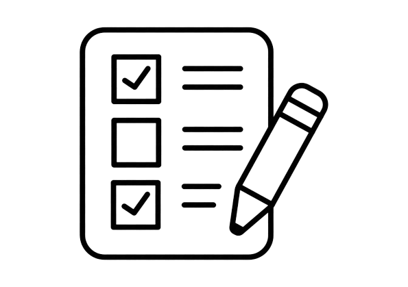 Test | design thinking in business icon