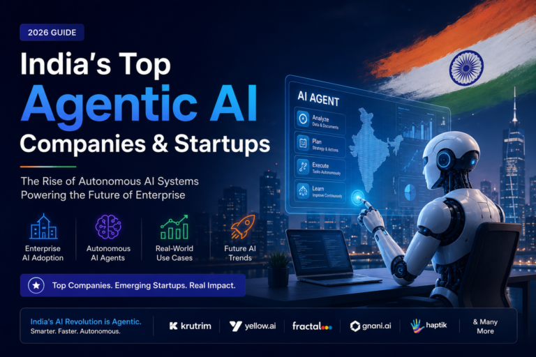 Top Agentic AI Companies In India In 2026: Startups & Enterprise Leaders